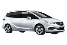 Van Rental Eastleigh - Vauxhall Zafira 7-Seater - Minibus hire Eastleigh